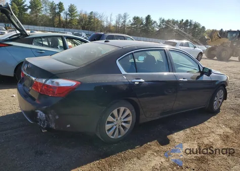 2014 Honda Accord Exl из США, поврежденный, VIN 1HGCR2F85EA040749